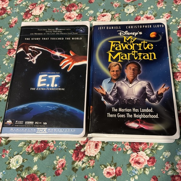 📼 Lot: E.T. The Extra-Terrestrial & My Favorite Martian. Used/like new VHS 🍿💫 - Picture 10 of 10